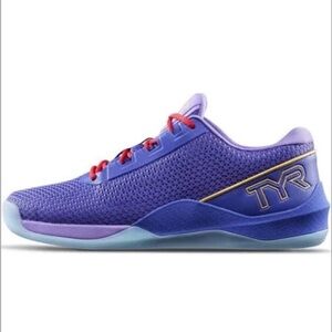 TYR Purple and Red Mesh Sneakers